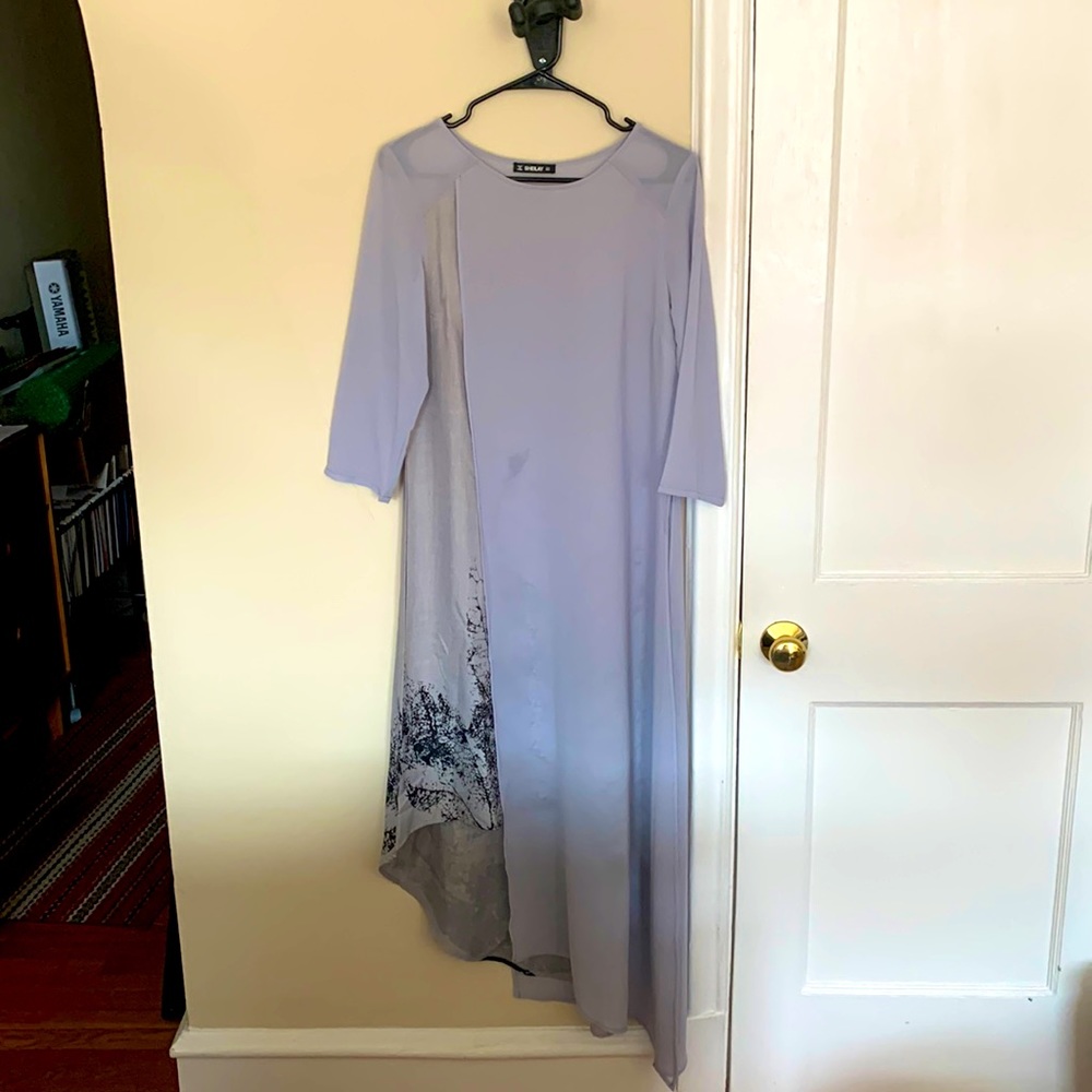 Sheilay dress, light blue-grey, size S.